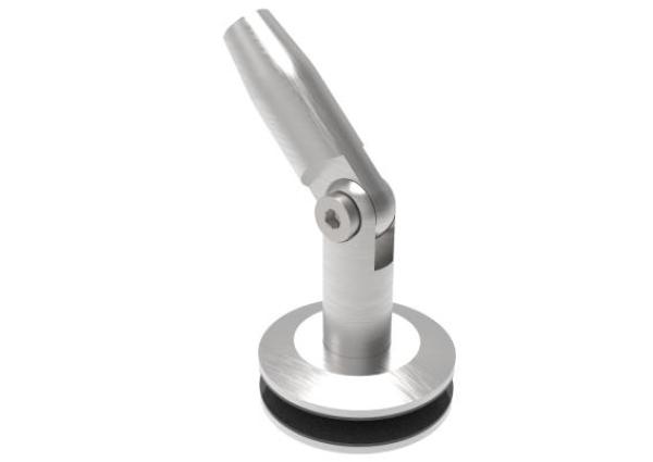 Glashalter für Vordachsystem Glasvordach Edelstahl Vordachhalter V4A Überdachung